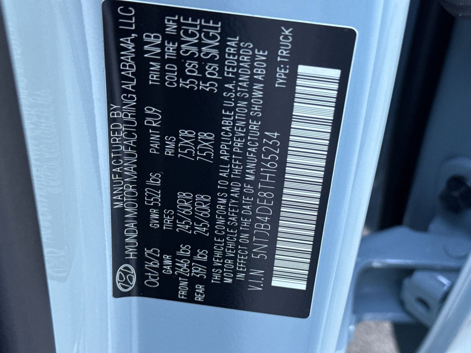 New 2026 Hyundai Santa Cruz SEL image 27