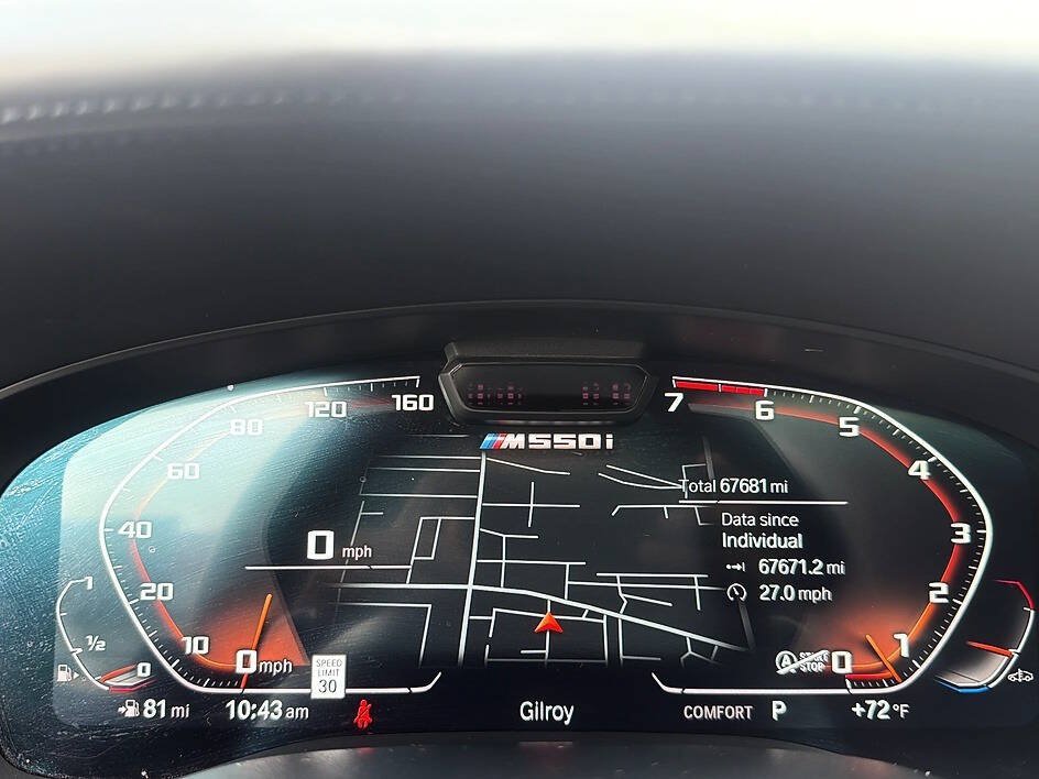Used 2021 BMW M550i xDrive w/ Dynamic Handling Package AWD/4WD image 7