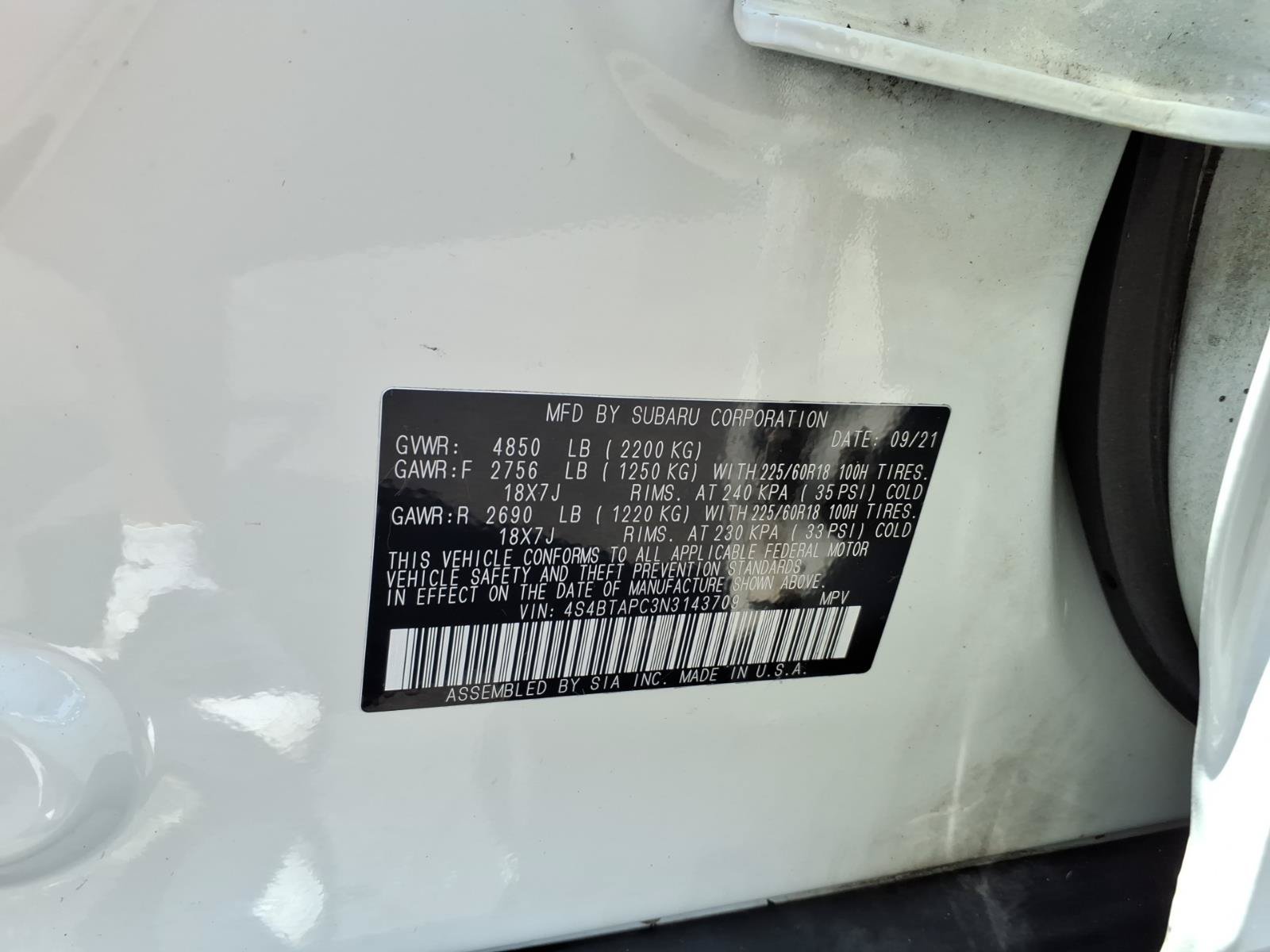 Certified 2022 Subaru Outback Premium AWD/4WD image 26