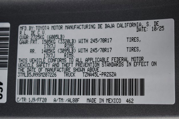 New 2025 Toyota Tacoma SR5 image 15