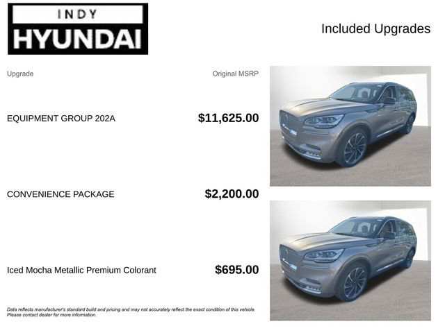 Used 2020 Lincoln Aviator Reserve w/ Equipment Group 202A AWD/4WD image 4
