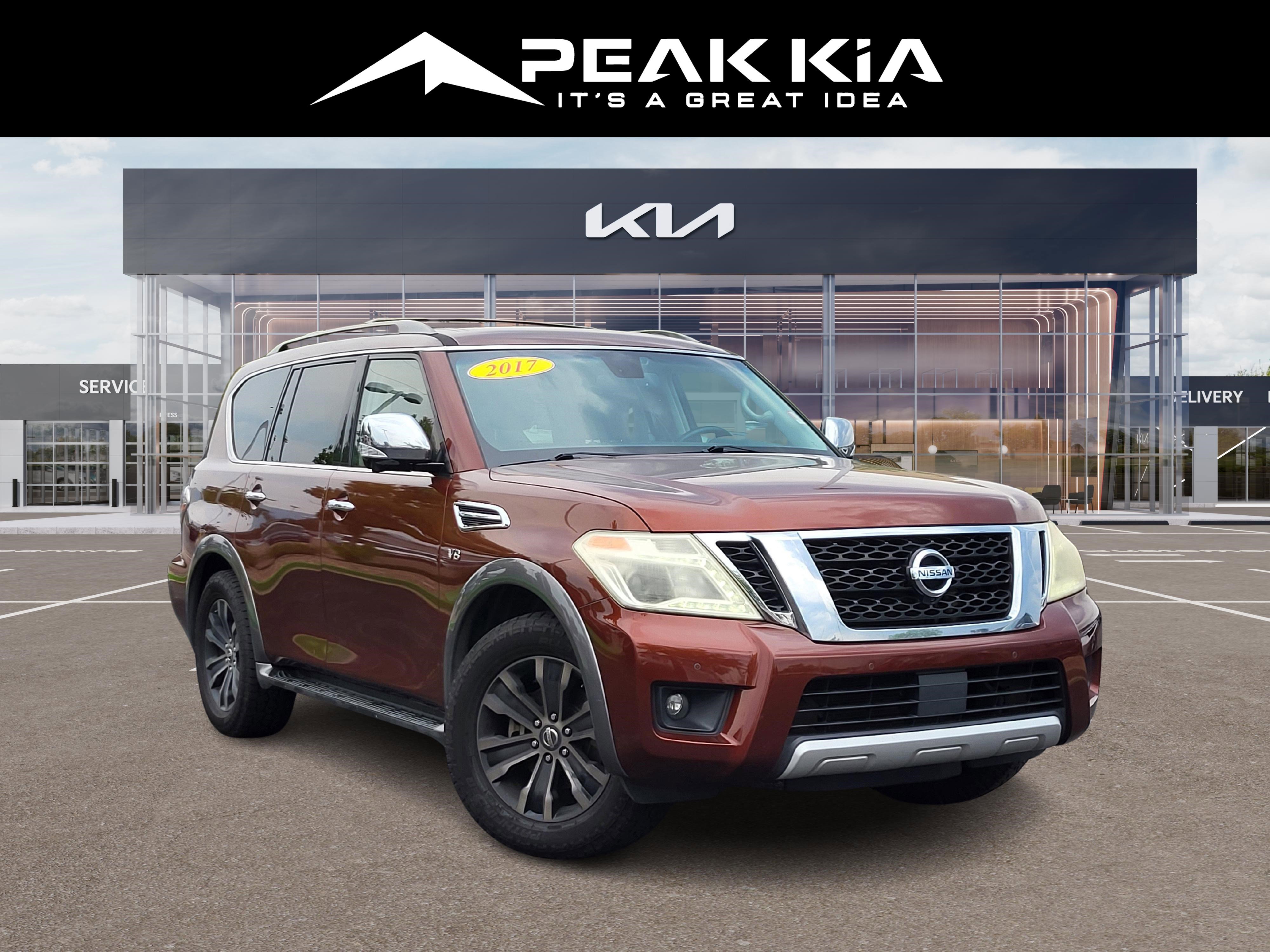 Used 2017 Nissan Armada Platinum w/ Interior Lighting Package