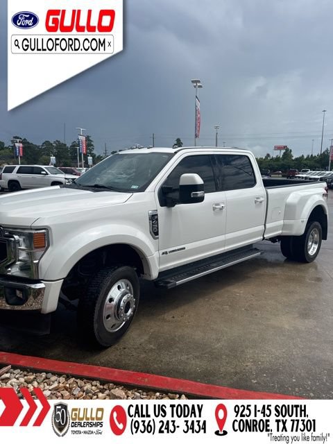 Certified 2020 Ford F450 Lariat w/ Lariat Ultimate Package AWD/4WD image 3