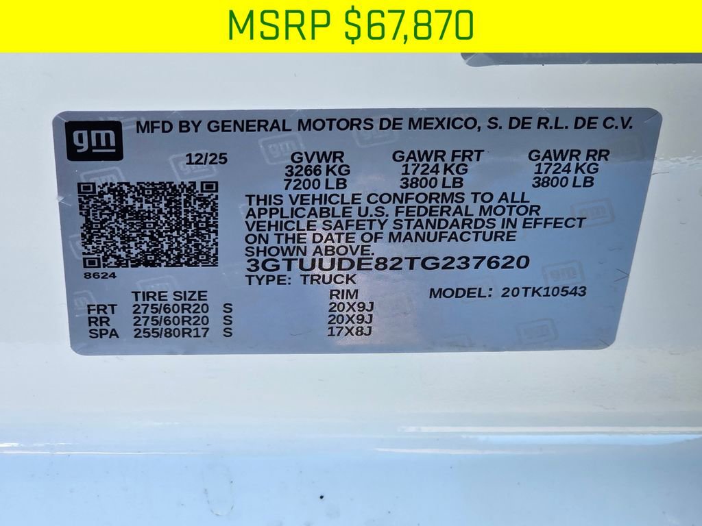 New 2026 GMC Sierra 1500 SLT w/ SLT Premium Plus Package AWD/4WD image 44