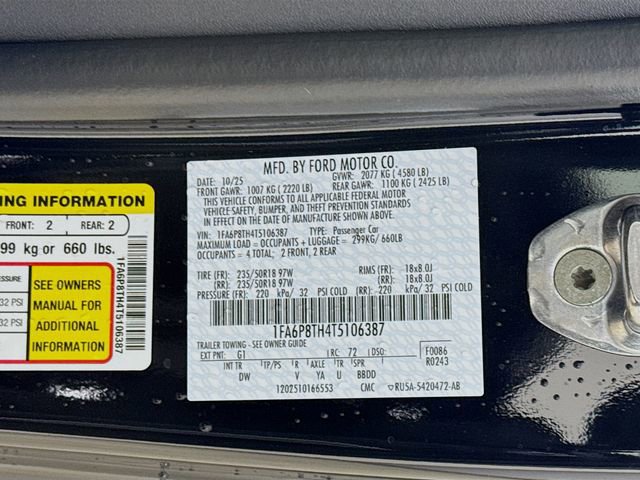 New 2026 Ford Mustang Coupe image 29