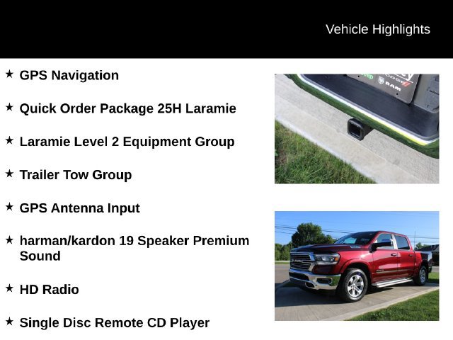 Used 2019 RAM 1500 Laramie AWD/4WD image 4