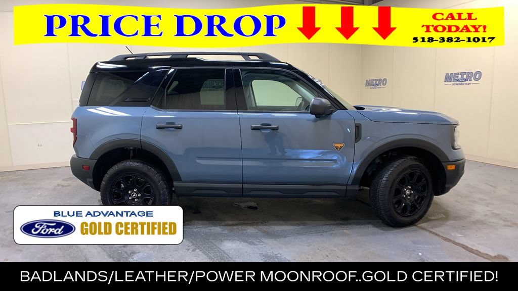 Certified 2025 Ford Bronco Sport Badlands w/ Badlands Tech Package AWD/4WD image 2