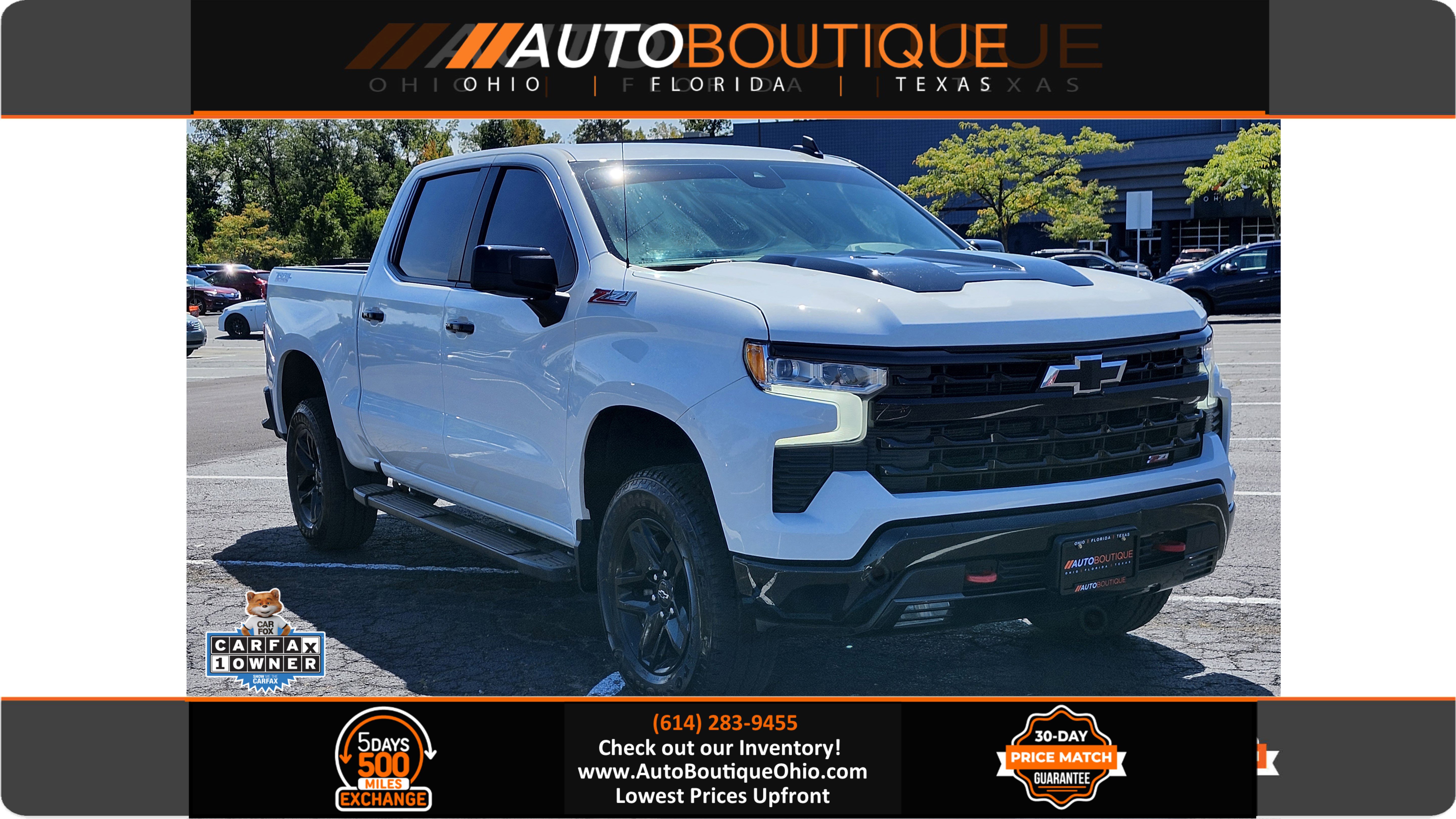 Used 2023 Chevrolet Silverado 1500 LT Trail Boss w/ Protection Package