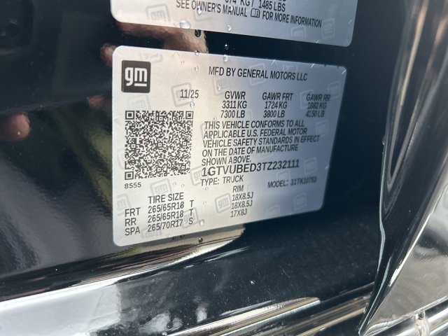 New 2026 GMC Sierra 1500 SLE w/ Preferred Package image 12