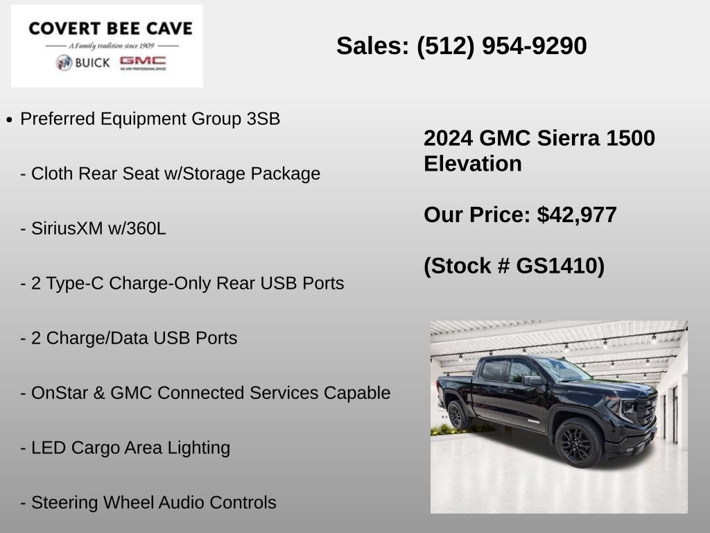 Used 2024 GMC Sierra 1500 Elevation RWD image 19