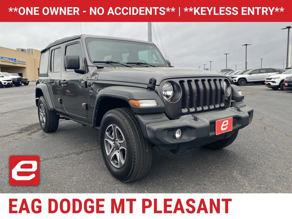 Used 2022 Jeep Wrangler Unlimited Sport S image 1