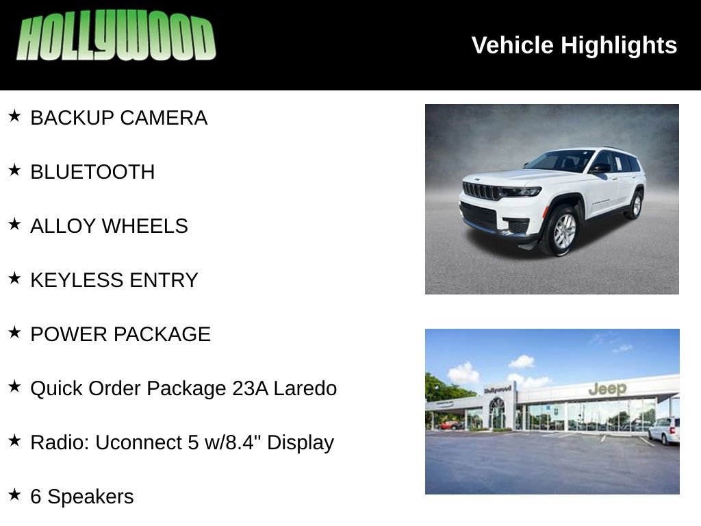 Certified 2023 Jeep Grand Cherokee L Laredo image 3