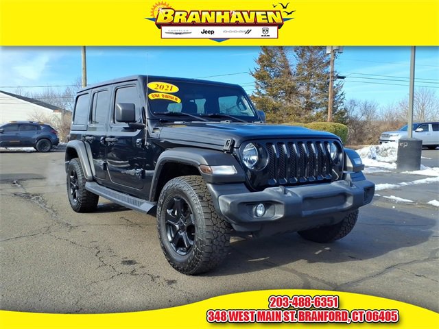 Certified 2021 Jeep Wrangler Unlimited Sport