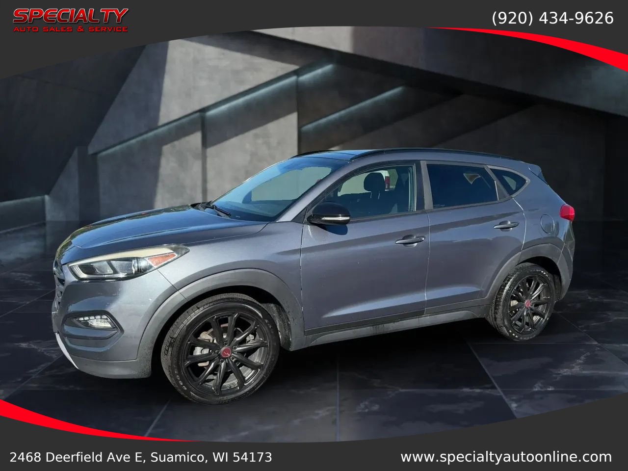 Used 2017 Hyundai Tucson Night w/ Cargo Package AWD/4WD image 7