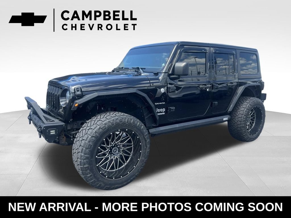 Used 2020 Jeep Wrangler Unlimited Sahara AWD/4WD image 1