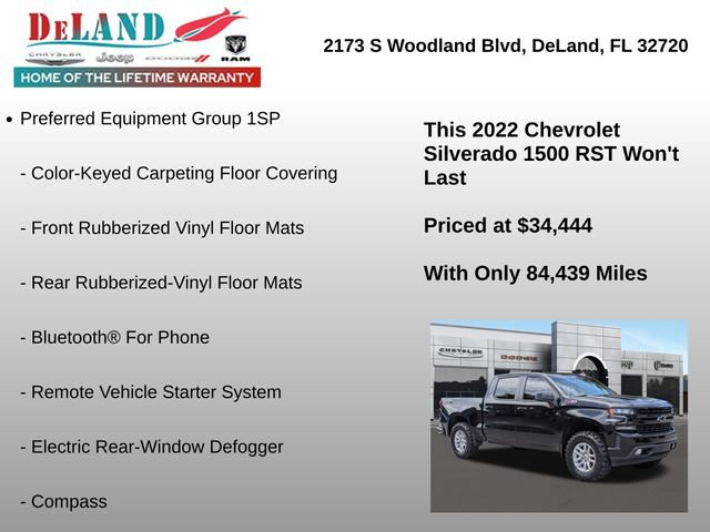 Used 2022 Chevrolet Silverado 1500 RST w/ Z71 Off-Road Package AWD/4WD image 12