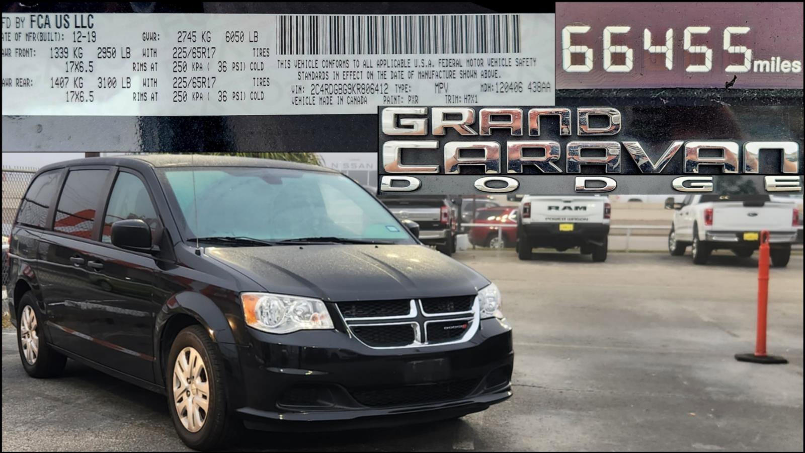 Used 2019 Dodge Grand Caravan SE