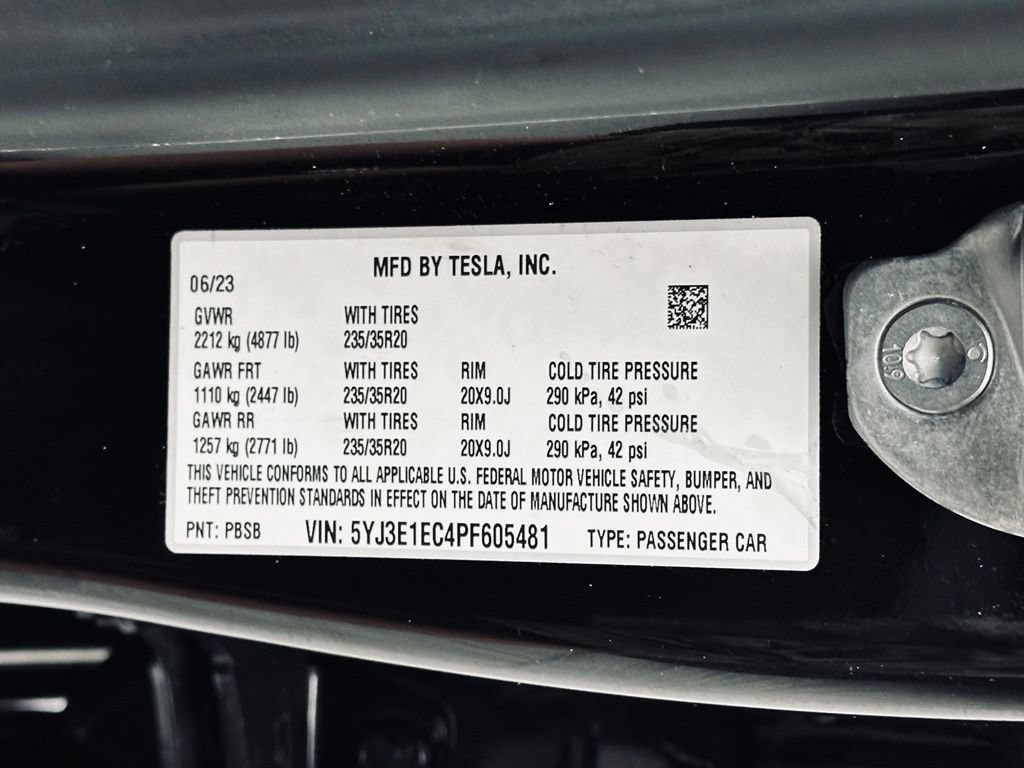 Used 2023 Tesla Model 3 Performance AWD/4WD image 42