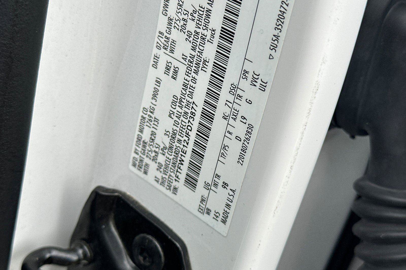 Used 2018 Ford F150 Platinum w/ Equipment Group 701A Luxury image 36