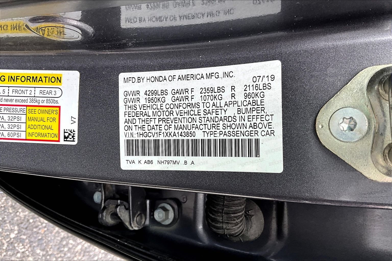 Used 2019 Honda Accord LX image 16