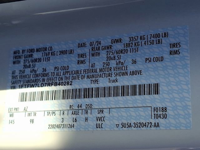 Used 2024 Ford F150 Platinum image 25