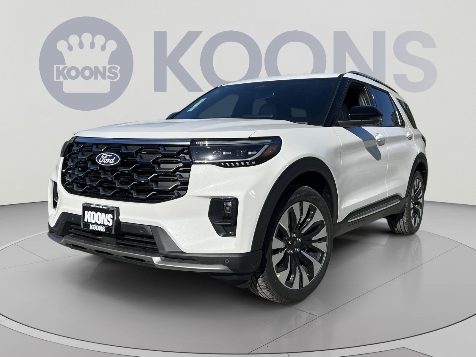 New 2027 Ford Explorer Platinum w/ LUX Leather Package