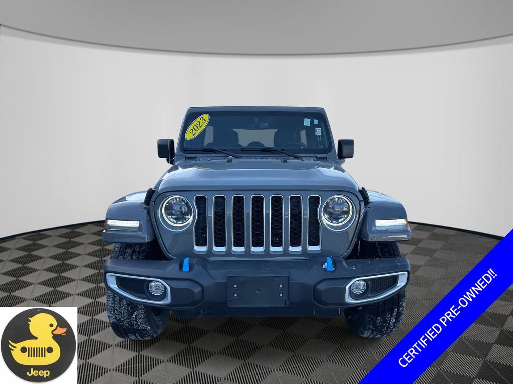 Used 2023 Jeep Wrangler Sahara 4xe image 3