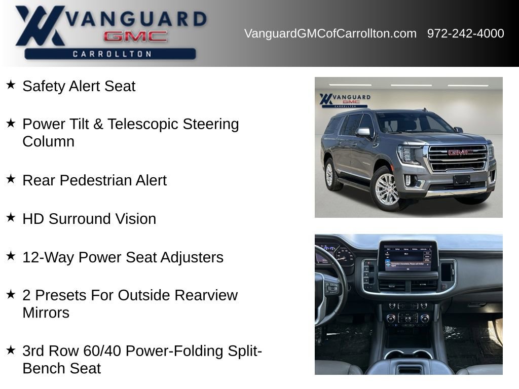 Used 2021 GMC Yukon XL SLT w/ SLT Luxury Plus Package image 18