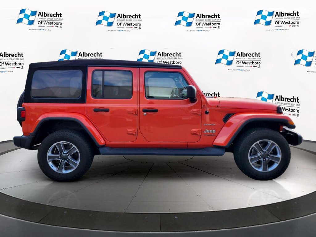 Used 2020 Jeep Wrangler Unlimited Sahara AWD/4WD image 6