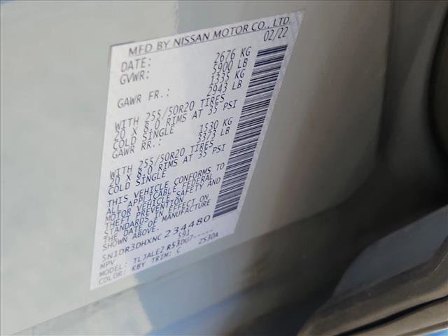 Used 2022 Nissan Pathfinder Platinum w/ Cargo Package image 27