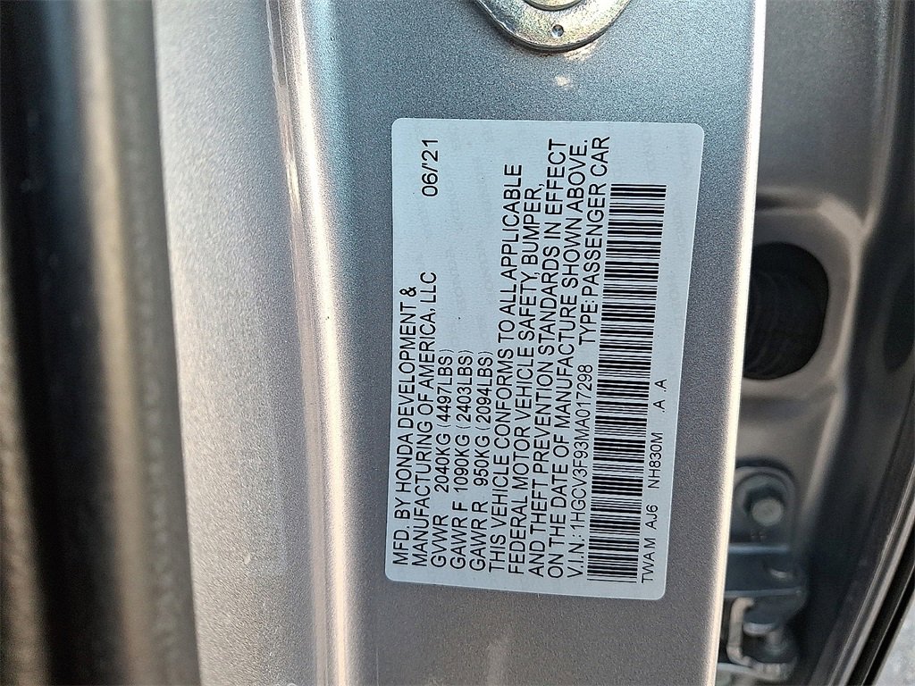 Used 2021 Honda Accord Touring image 28