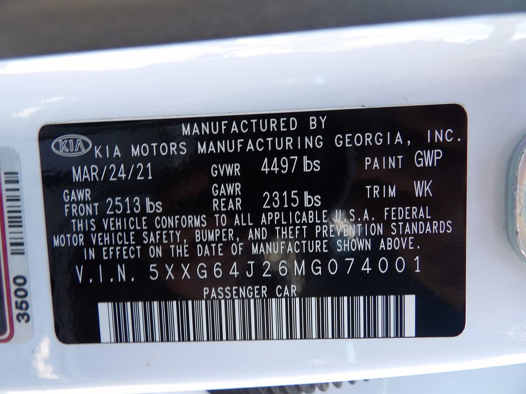 Used 2021 Kia K5 GT-Line AWD/4WD image 30