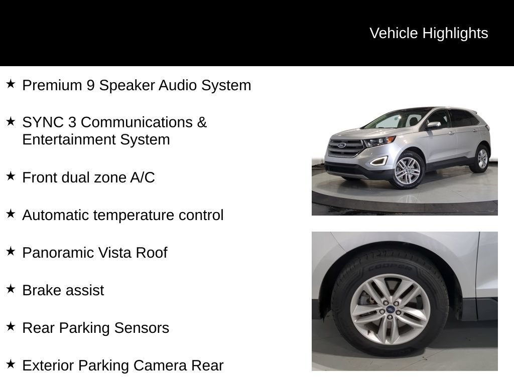 Used 2018 Ford Edge SEL w/ Equipment Group 201A AWD/4WD image 13