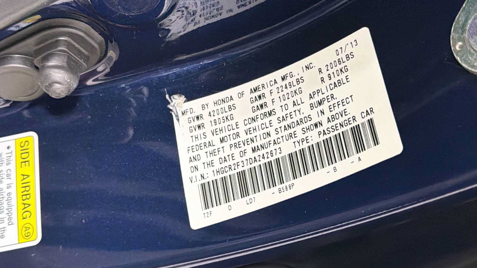 Used 2013 Honda Accord LX image 11
