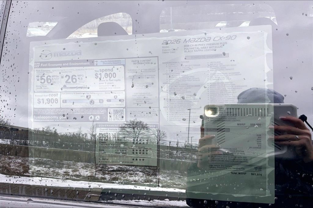 New 2026 MAZDA CX-90 Plug-In Hybrid w/ Premium Plus image 14