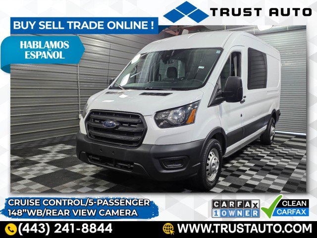 Used 2020 Ford Transit 150 148''WB Crew Medium Roof Miniv