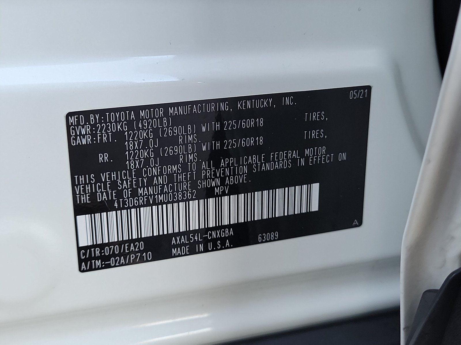 Used 2021 Toyota RAV4 Limited AWD/4WD image 33