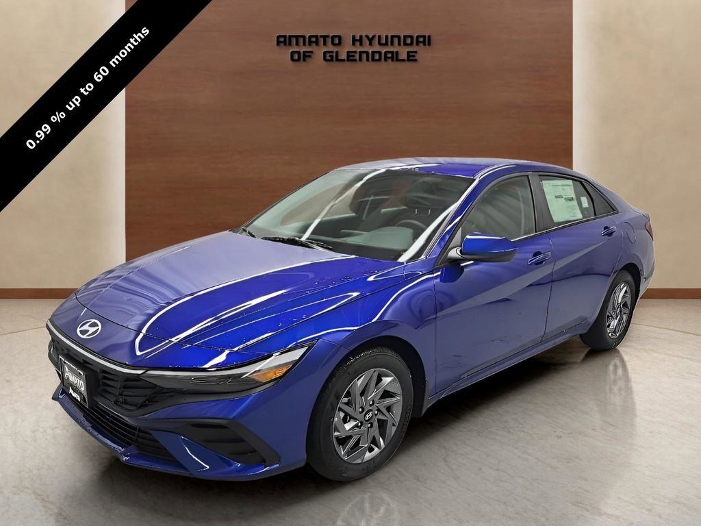 New 2026 Hyundai Elantra Blue