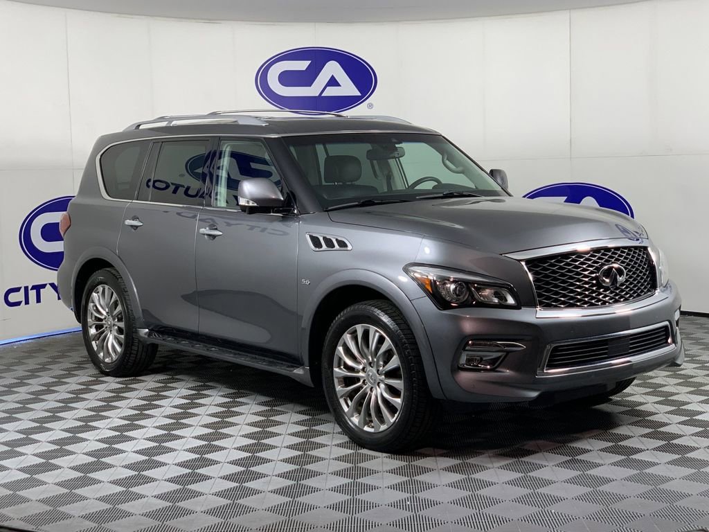 Used 2017 INFINITI QX80 4WD w/ Driver Assistance Package image 1