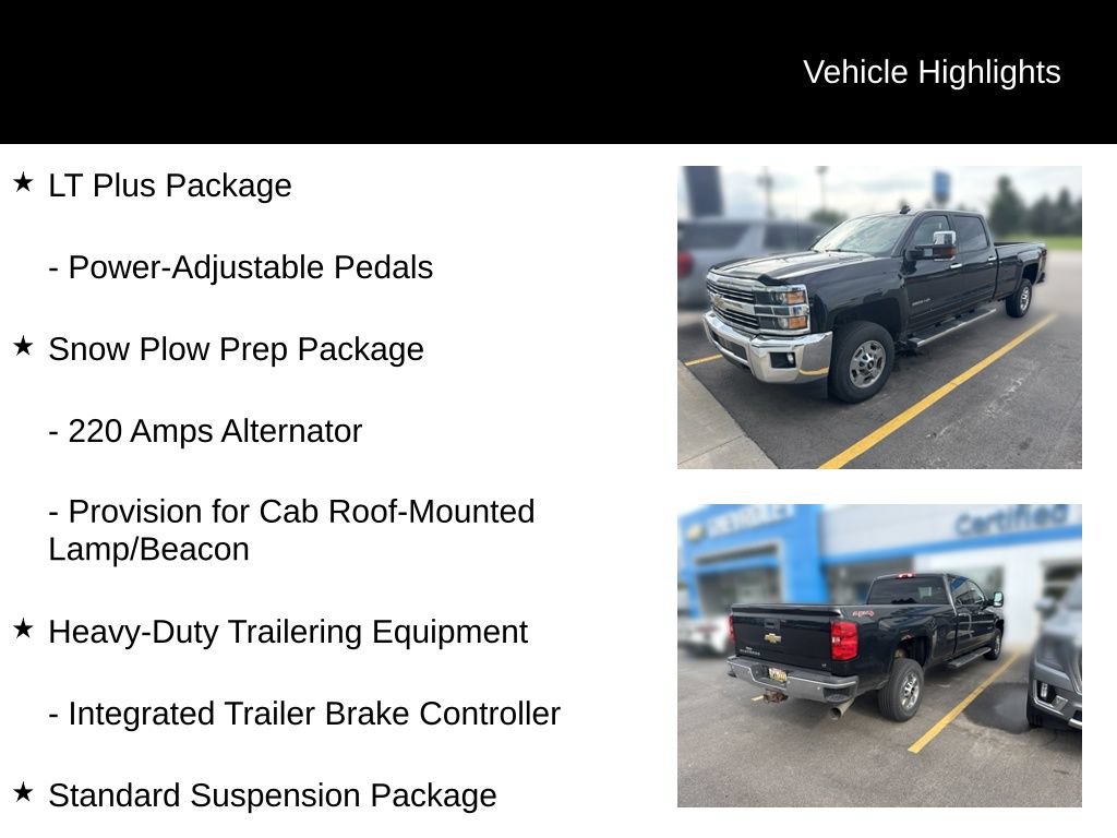 Used 2015 Chevrolet Silverado 2500 LT w/ LT Convenience Package AWD/4WD image 15