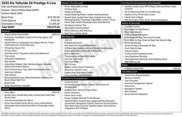 Certified 2025 Kia Telluride SX Prestige X-Line image 15
