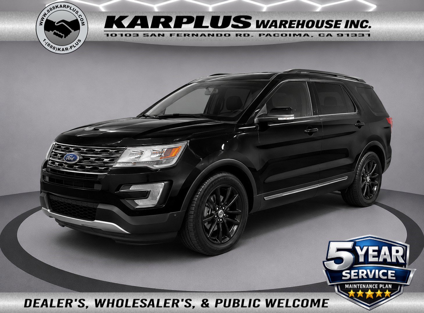 Used 2017 Ford Explorer XLT w/ Equipment Group 202A FWD image 1