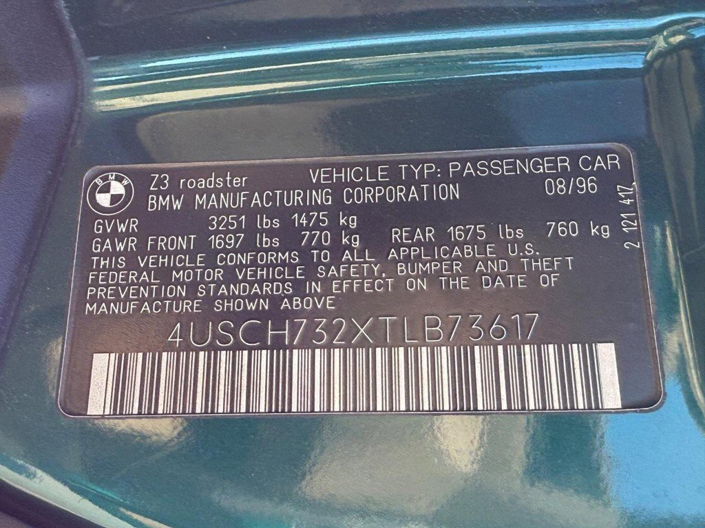 Used 1996 BMW Z3 1.9 image 21