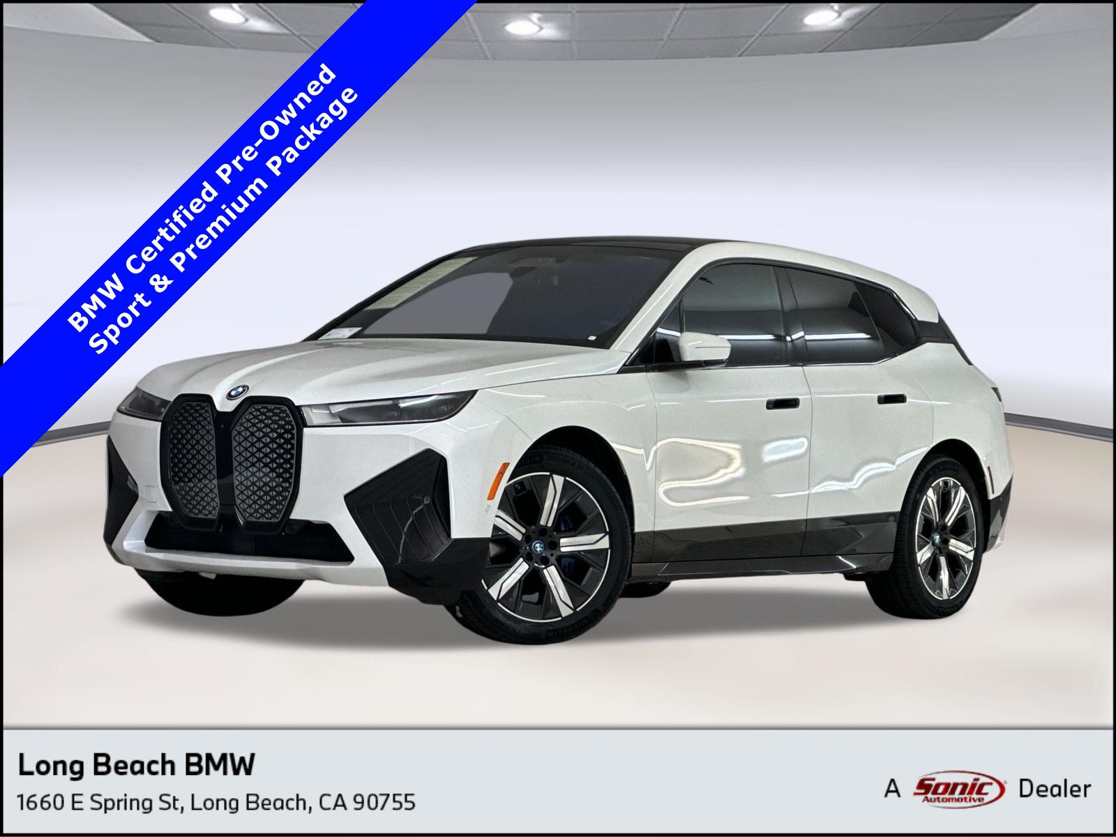 Certified 2024 BMW iX xDrive50 w/ Premium Package AWD/4WD image 1