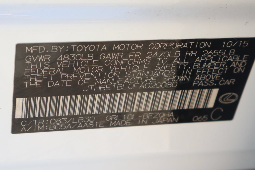 Used 2015 Lexus GS 350 w/ F Sport Package RWD image 50