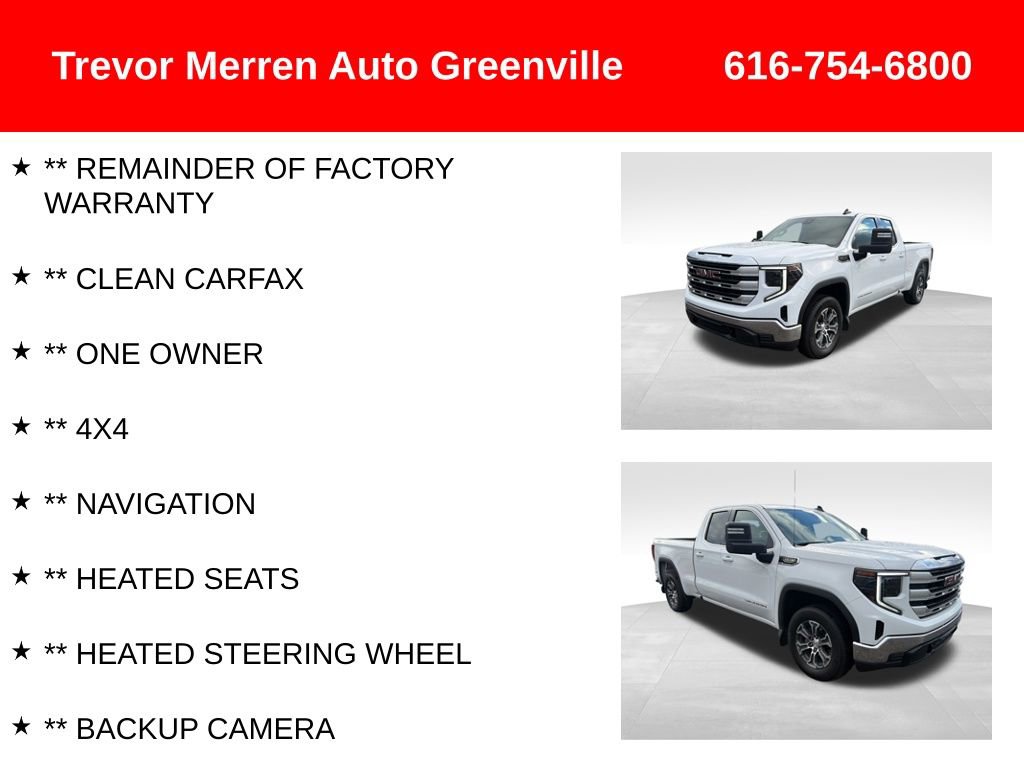 Used 2023 GMC Sierra 1500 SLE w/ Max Trailering Package image 8