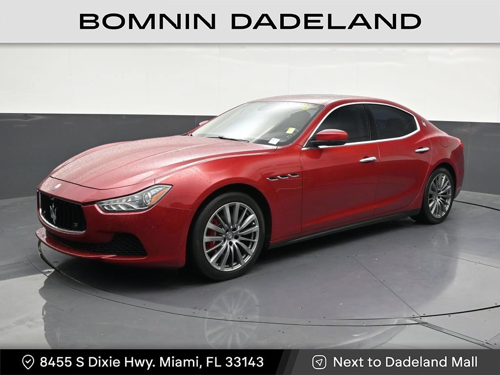 Used 2017 Maserati Ghibli w/ Luxury Package RWD image 1