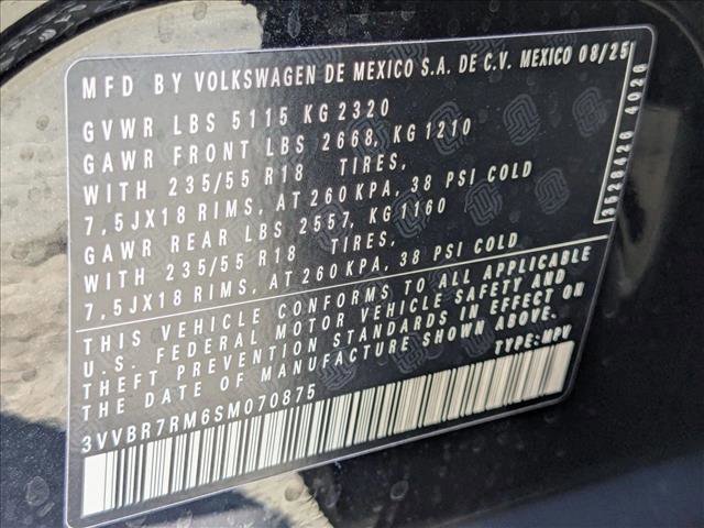 New 2025 Volkswagen Tiguan S image 17