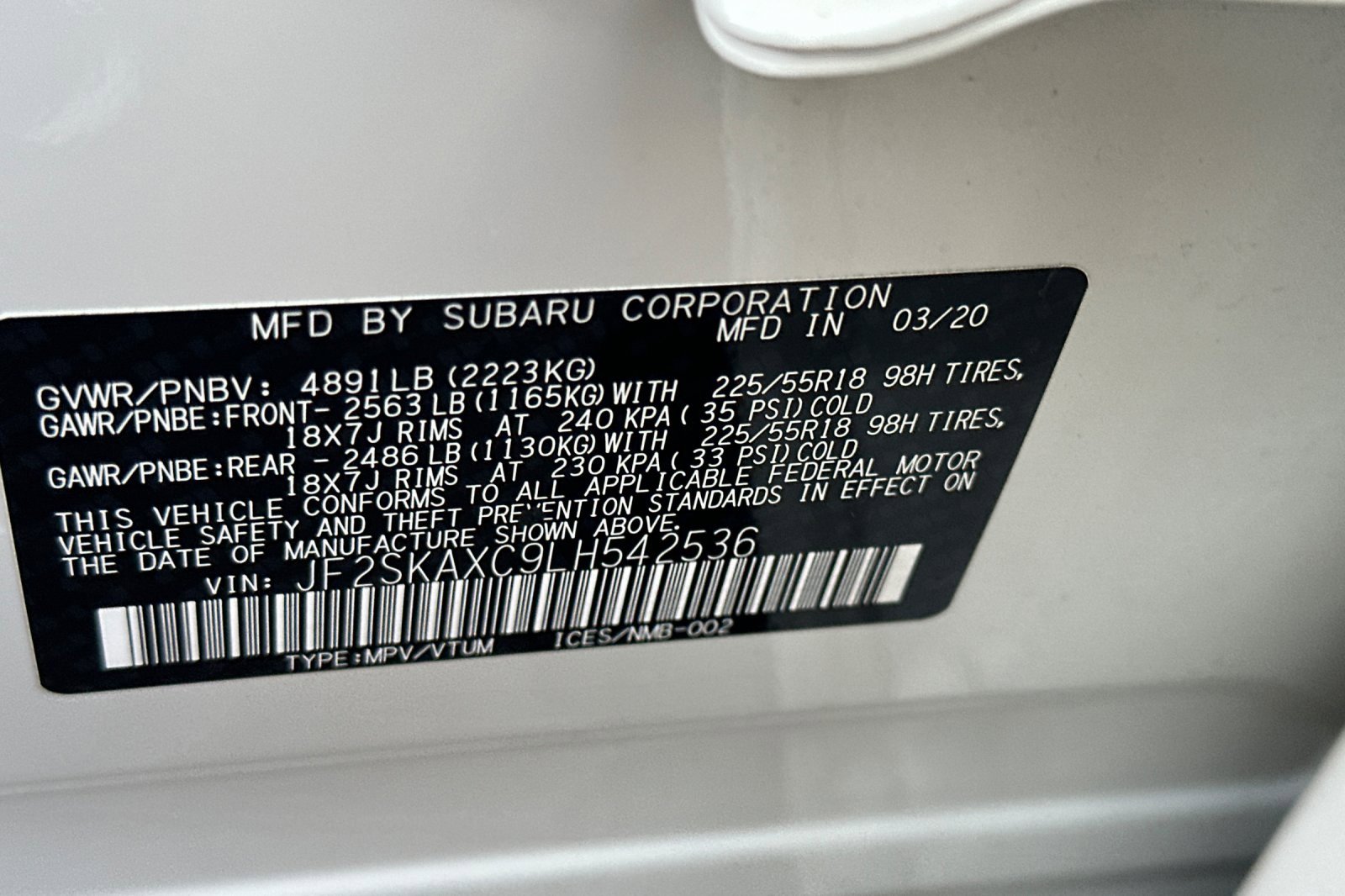 Used 2020 Subaru Forester Touring w/ Popular Package #2 image 28