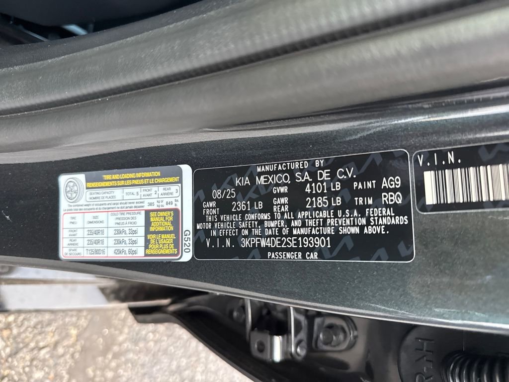 New 2025 Kia K4 GT-Line w/ GT-Line Sunroof Package image 50